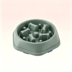 Bone Shaped Slow Feeder bowl