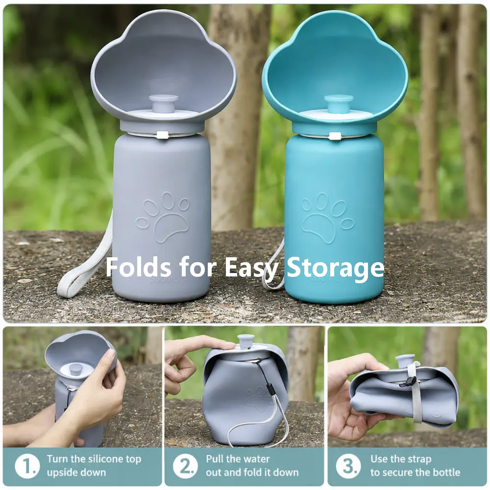 Foldable Pet Travel Cup