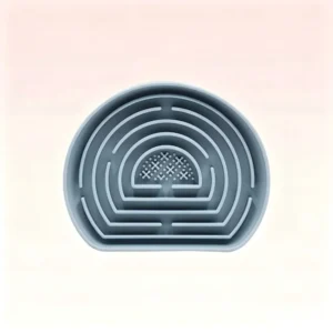 Half-Moon Pet Slow Feeder