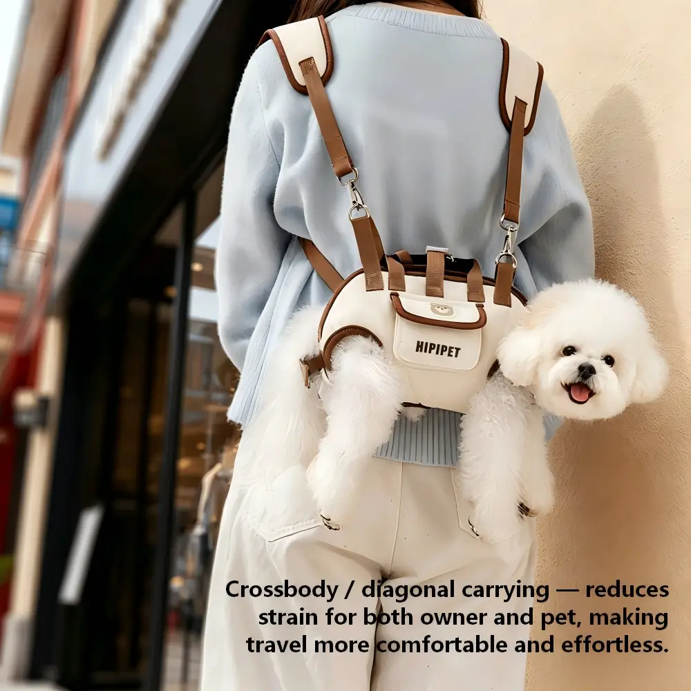 Horizontal Pet Travel Backpack