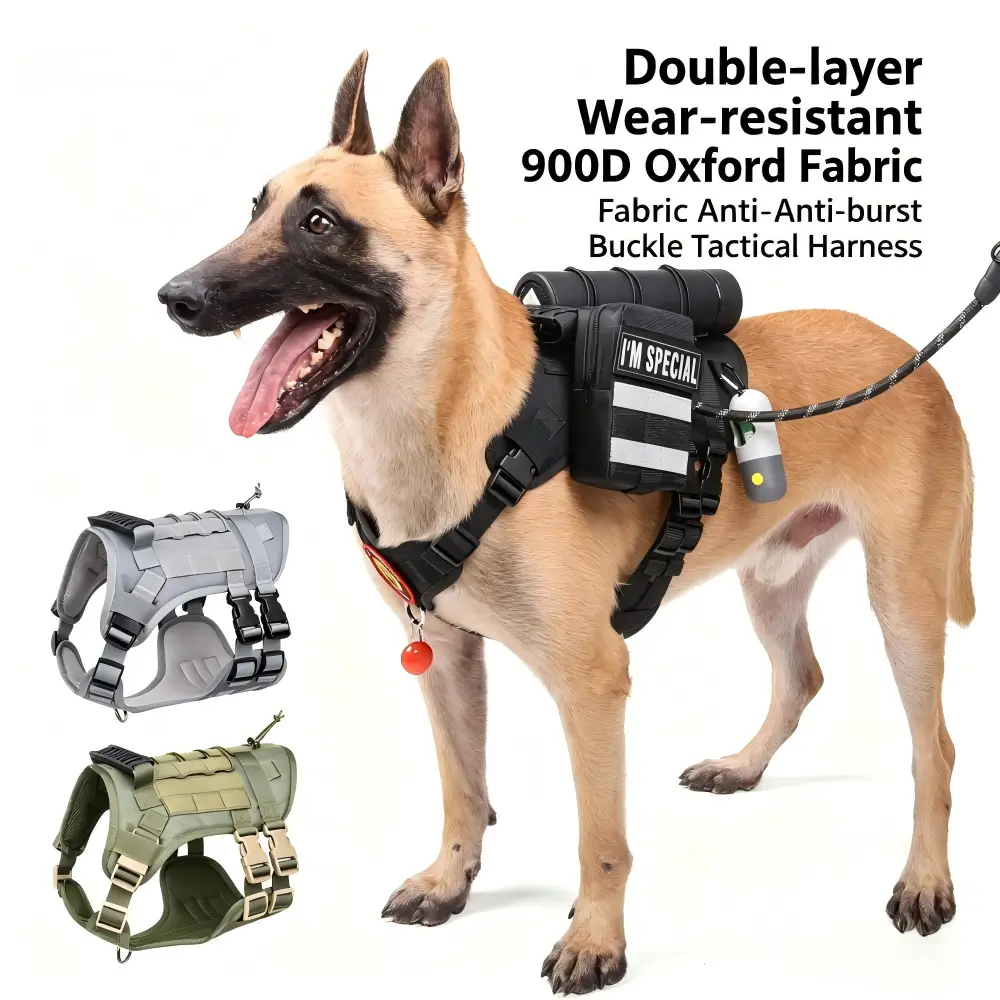 Large Dog Tactical Vest