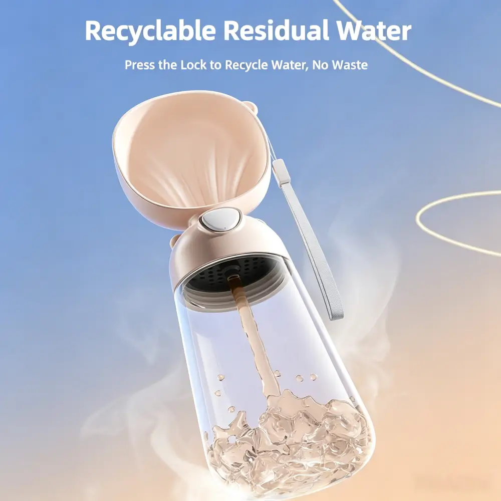 Leak-Proof Pet Hiking Bottle