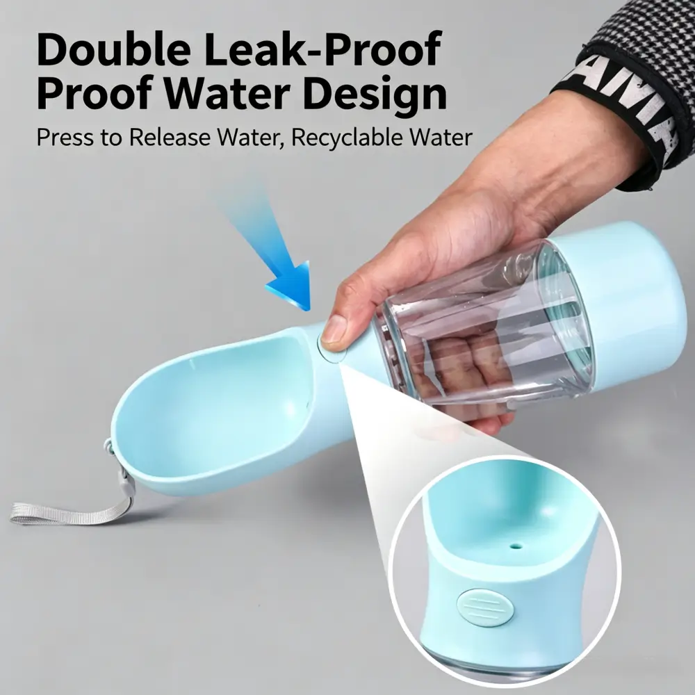 Leak-Proof Puppy Water Bottle