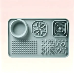 Multi-Compartment Pet Lick Mat