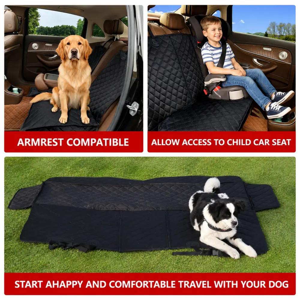 Oxford Fabric Pet Car Mat
