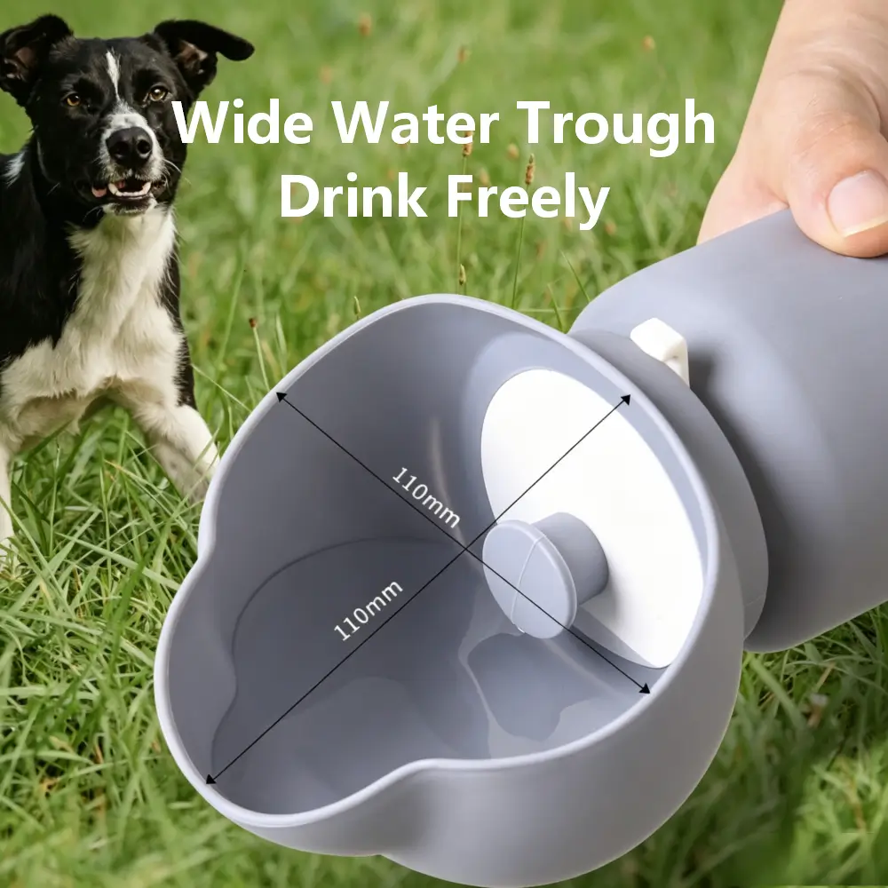 Portable Dog Drinker with Hook
