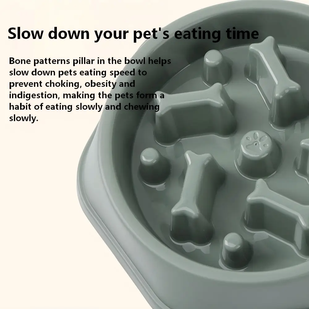 Slow Down Eating Dog Bowl