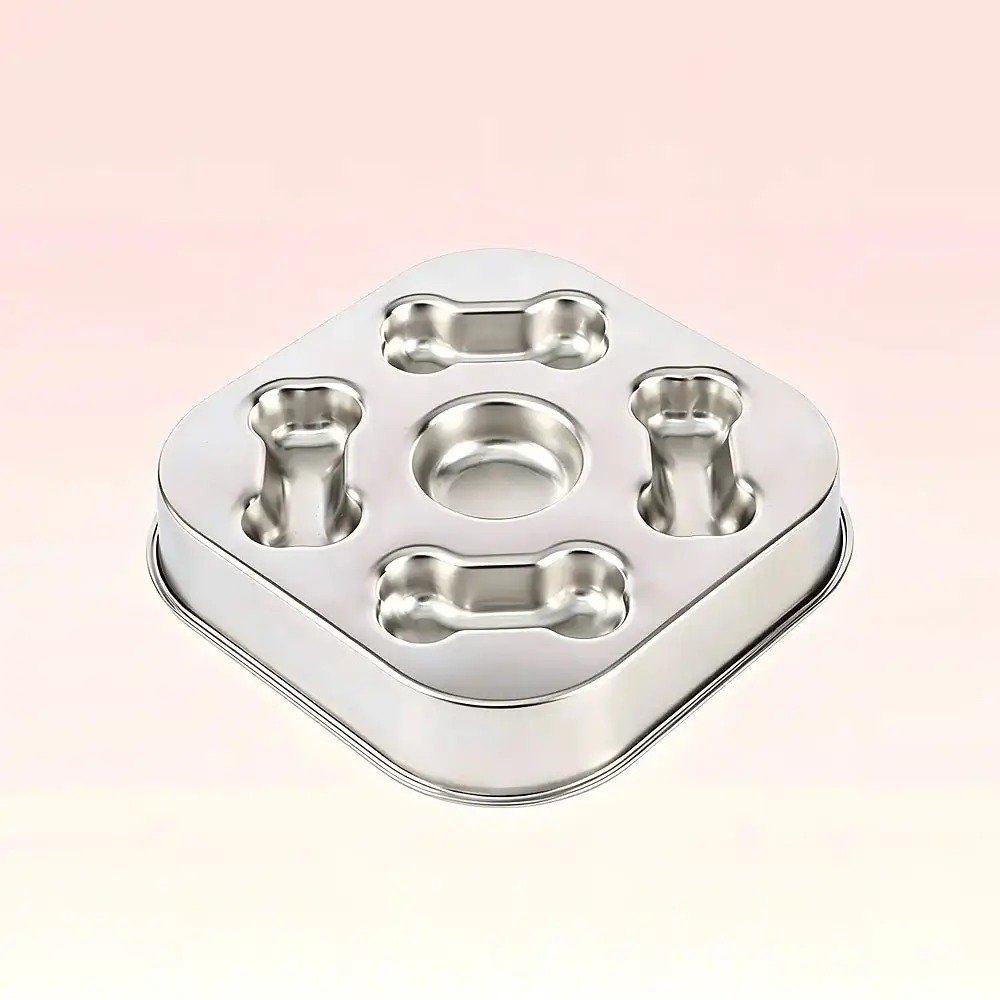 Stainless Steel Slow Feeder dog Bowls