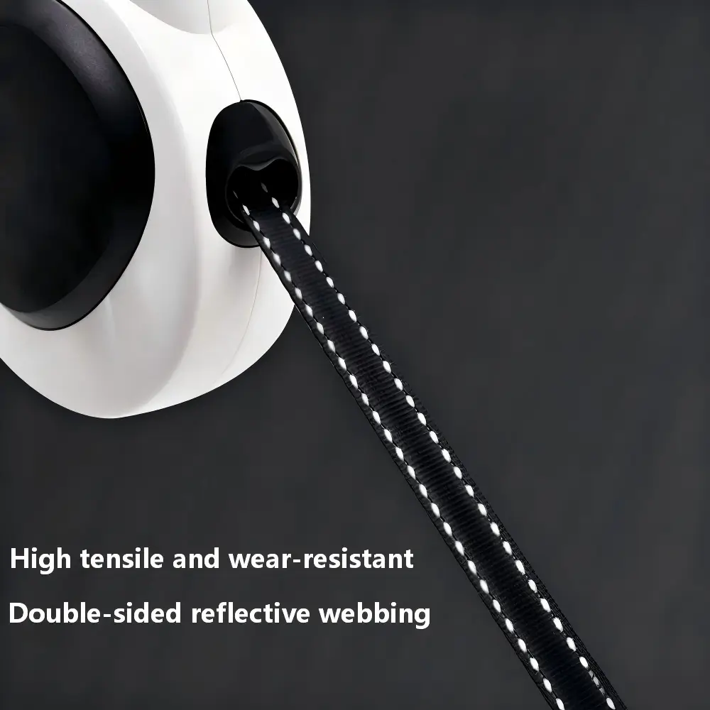 LED Retractable Dog Leash Heavy-Duty Night Walking Lead - Image 7