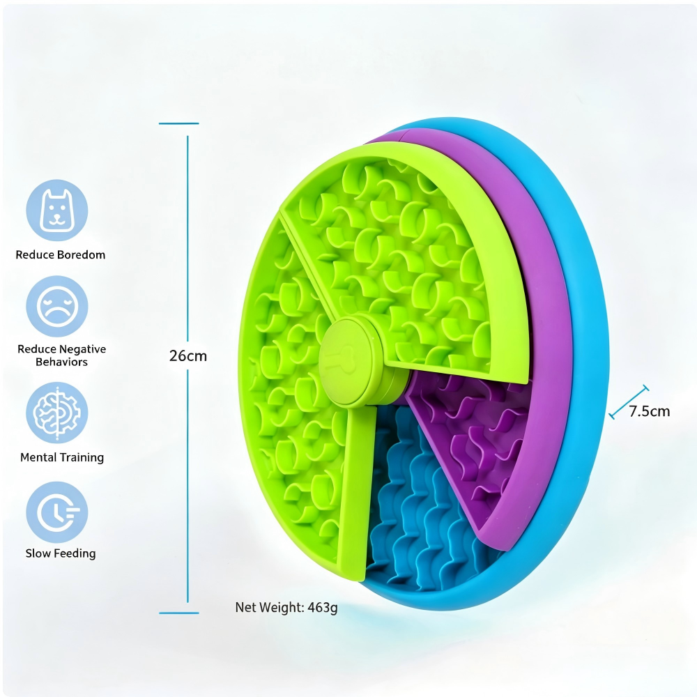 size of Interactive Pet Puzzle Feeder
