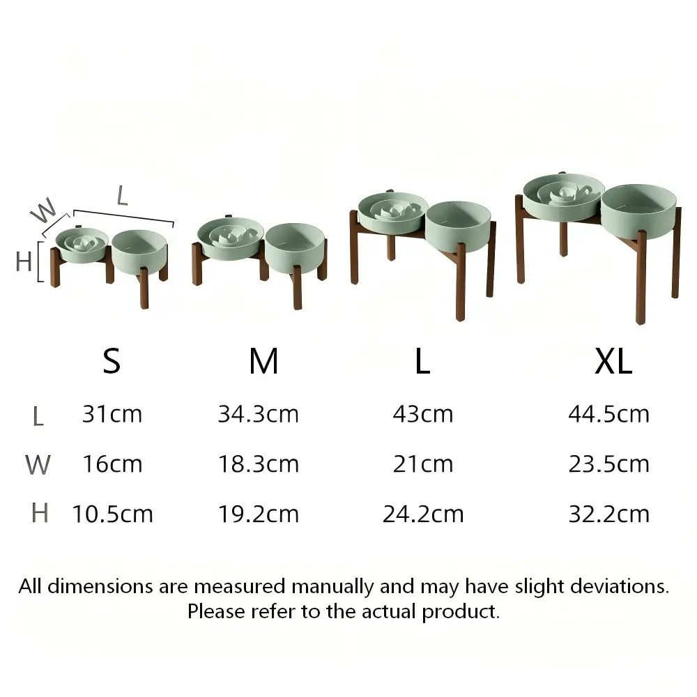 Acacia Wood Slow Feeder