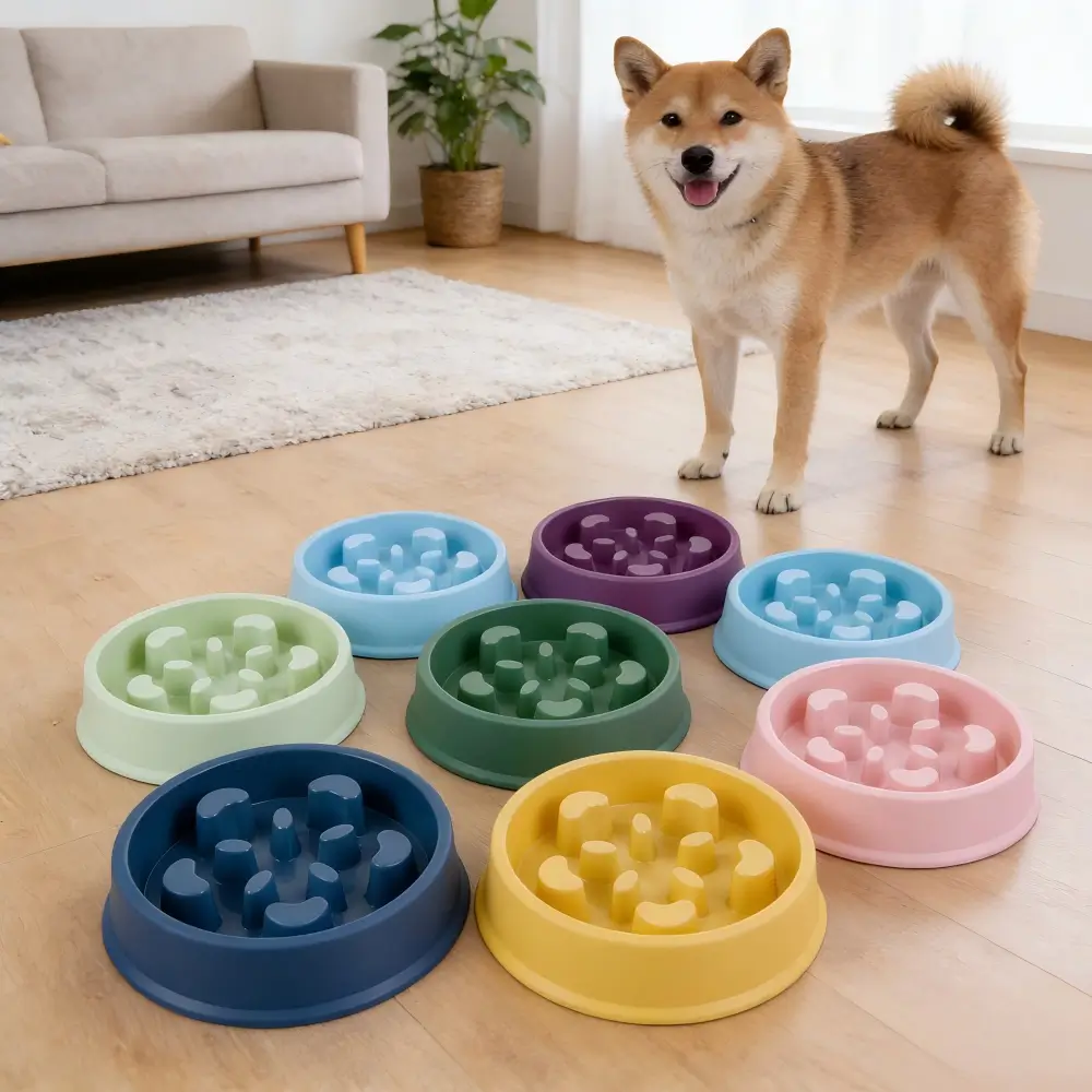 Petal Slow Feeder Dog Bowl