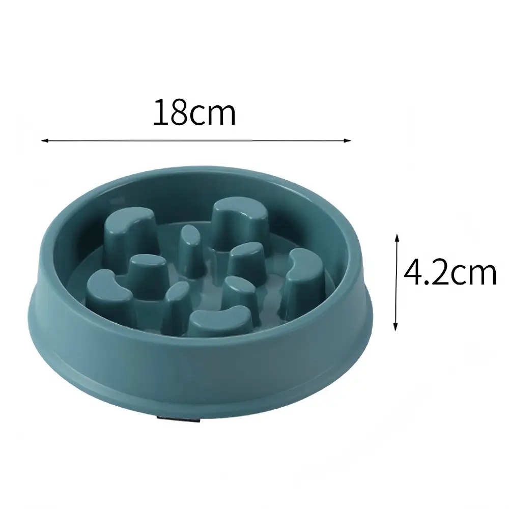 size for Flower Shaped Dog Bowl