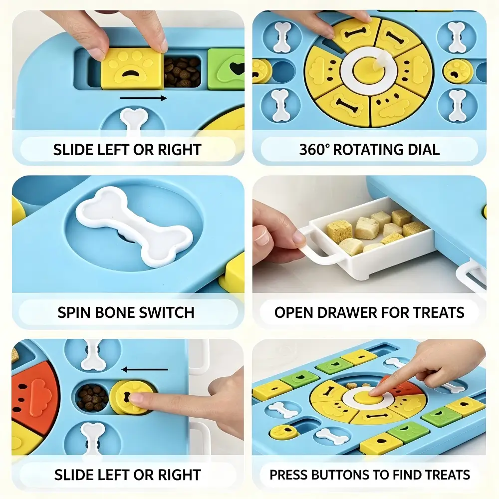 Anti-Choke Dog Feeding Dish