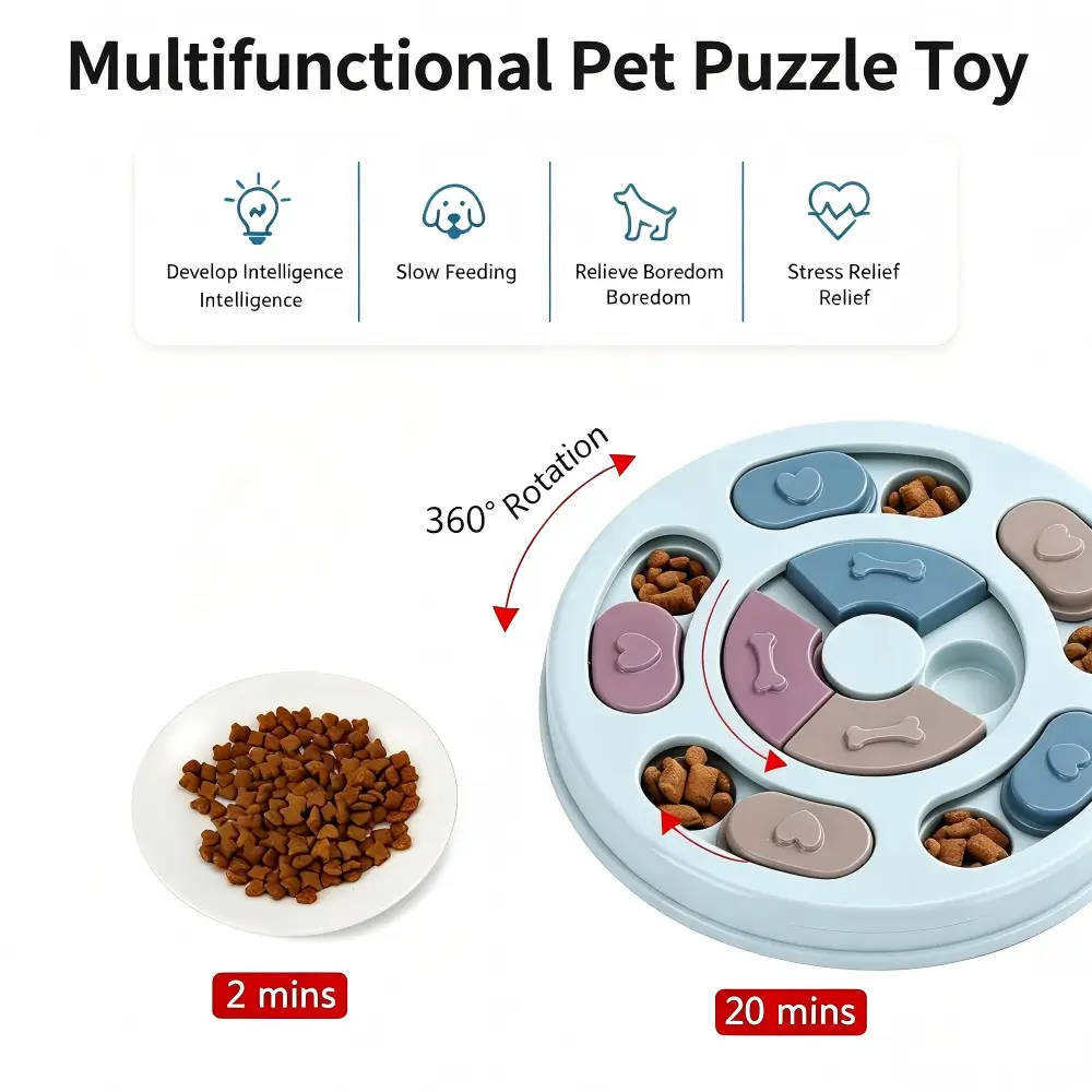 Interactive Dog Puzzle Toy