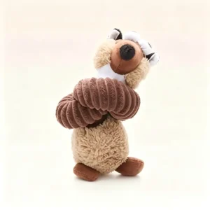 Interactive Extendable Long Neck Dog Toys with Squeaker