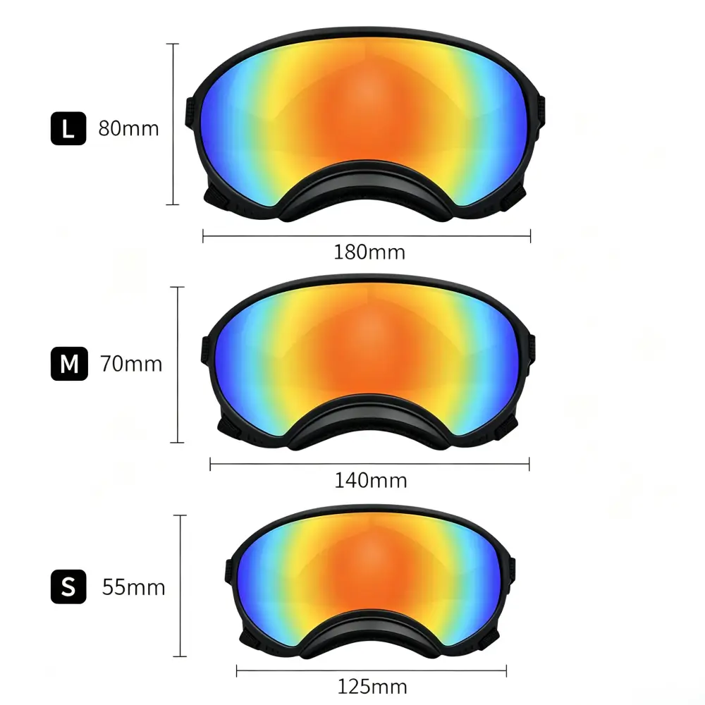 Multi-Size Dog Safety Goggles