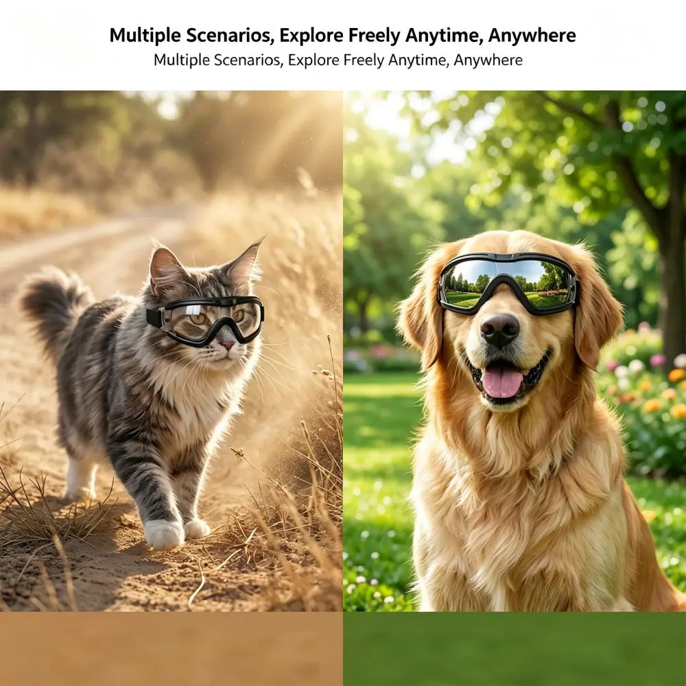 Dog Goggles | UV Protection & Waterproof Sunglasses for Pets - Image 8