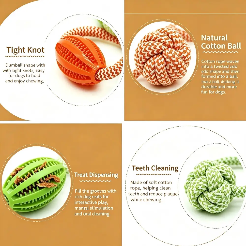 Durable Tug of War Dog Toys